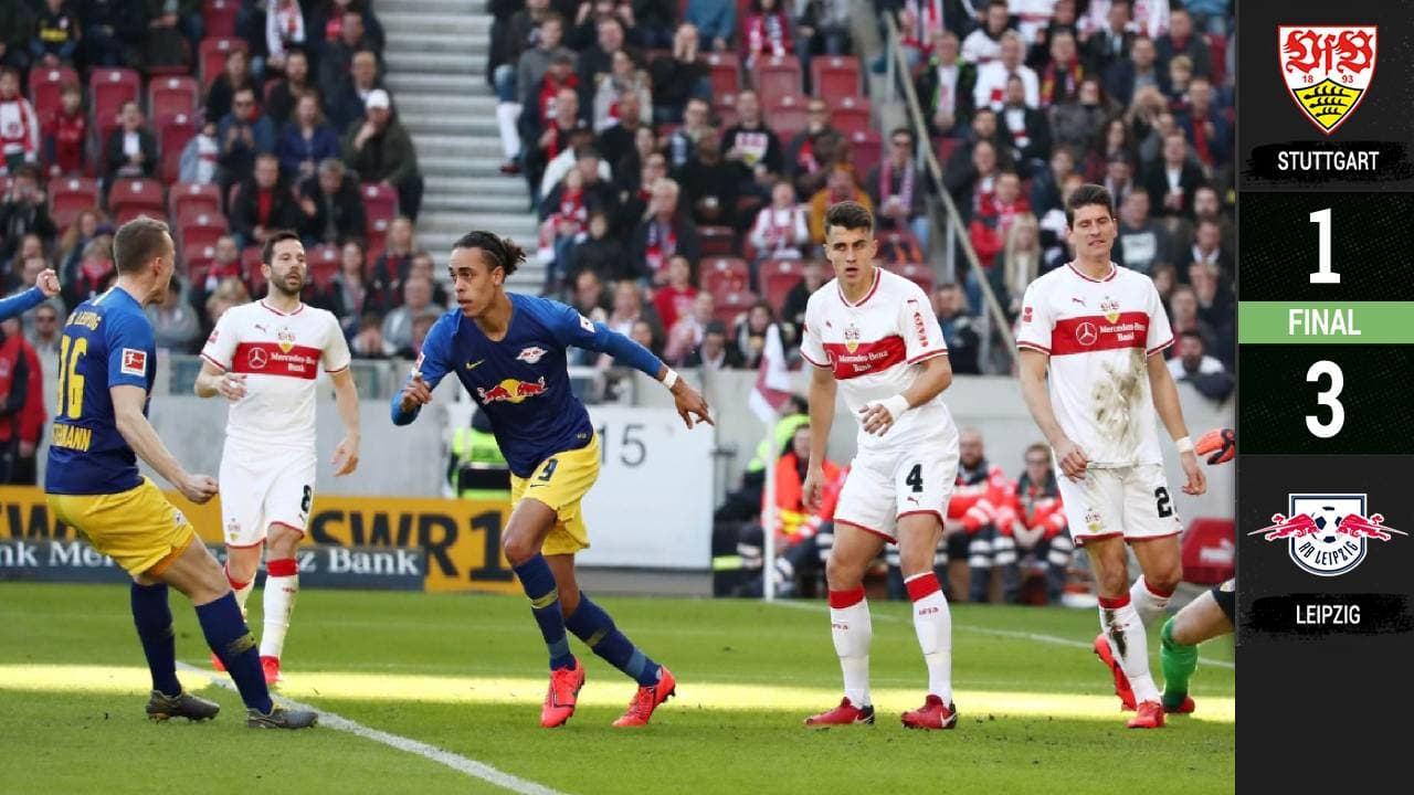 El Leipzig se mete en puestos de Champions League tras derrotar al Stuttgart