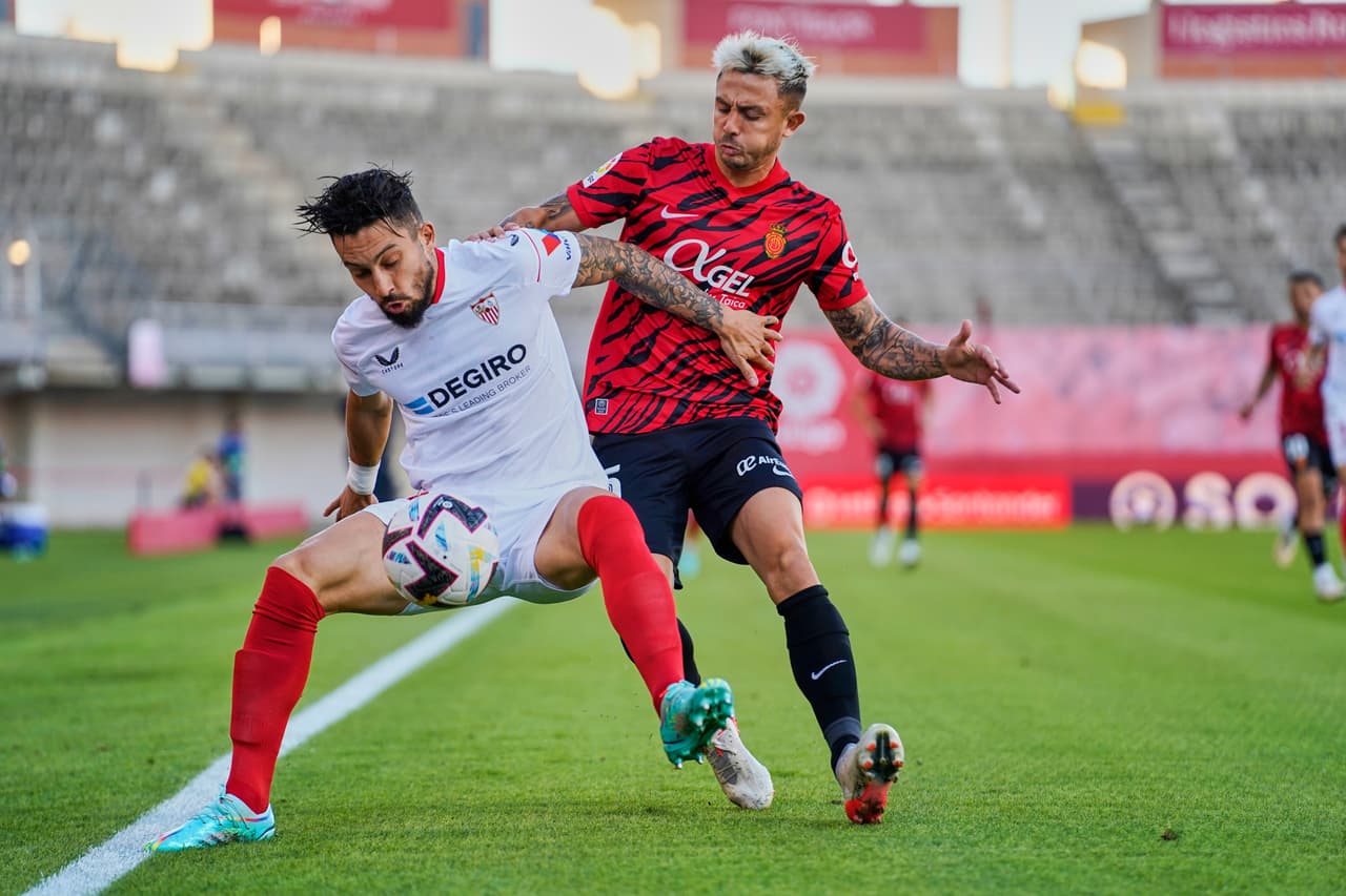 Sevilla derrotó 0-1 al Mallorca de Javier Aguirre con gol de Nemanja Gudelj en la Jornada 9 de LaLiga.