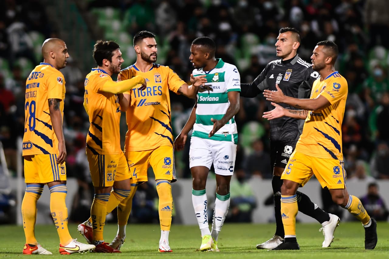 La alineación confirmada de Tigres y Santos en Cuartos de Final de Liga BBVA MX