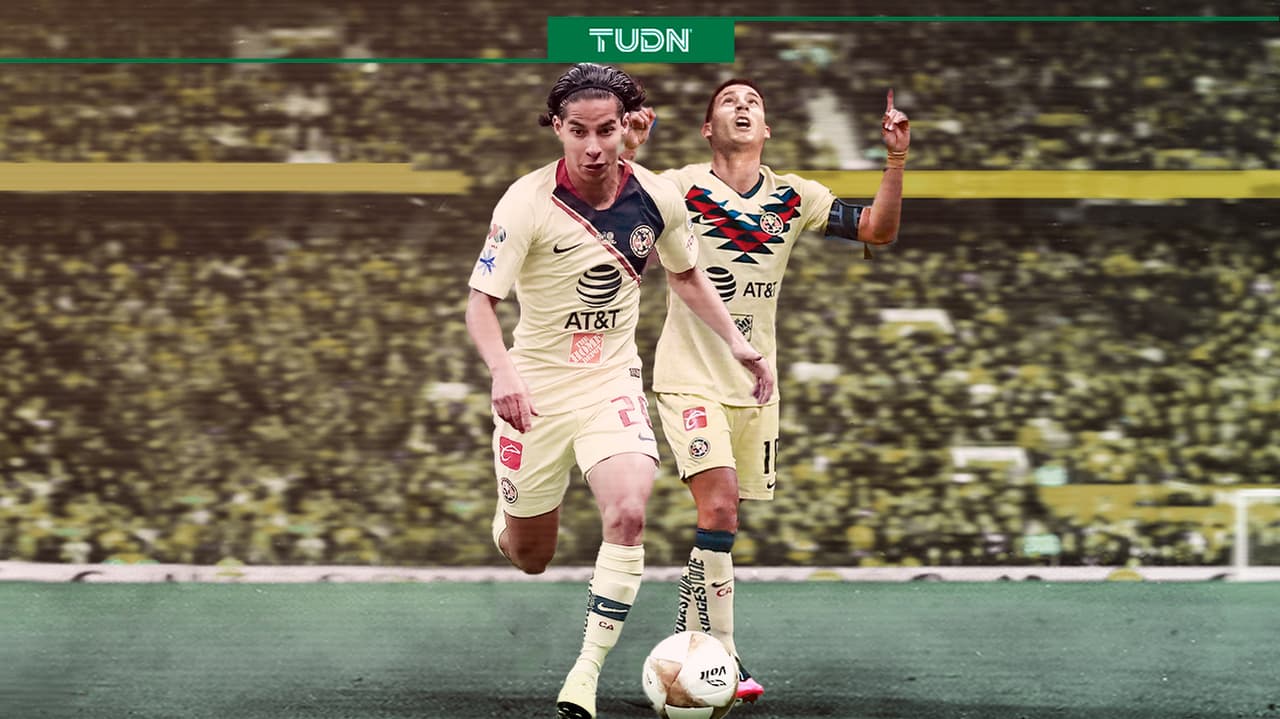 Diego Lainez da la bienvenida a Mauro Lainez al América