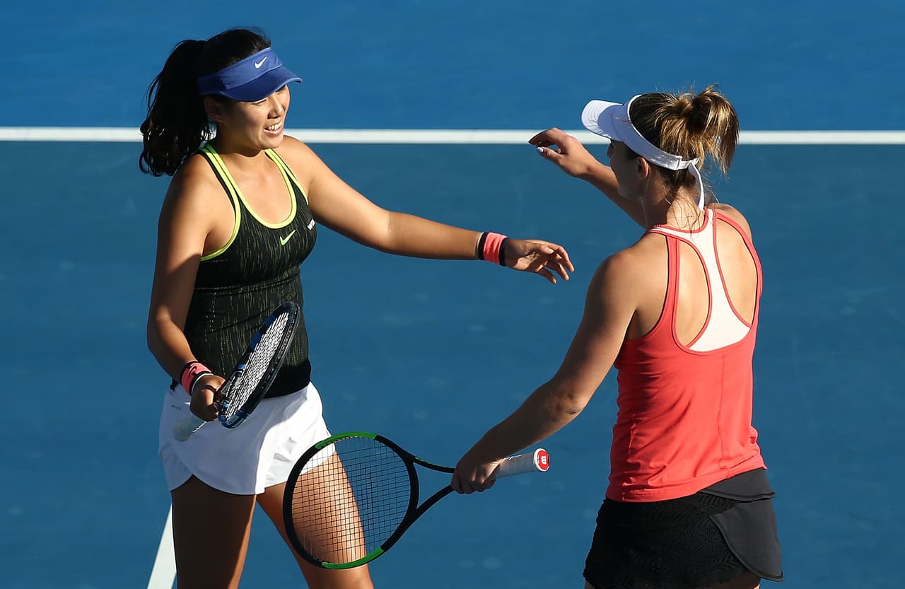 Yang (foto, izquierda) y Aoyama enfrentarán a Xenia Knoll y Aleksandra Krunic en el torneo estadounidense.