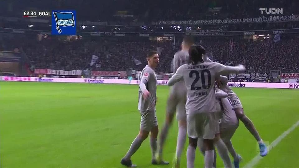 ¡GOOOL! Marko Grujic anota para Hertha BSC