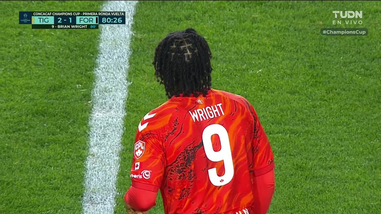 ¡GOL!  anota para Tigres. Ángel Correa