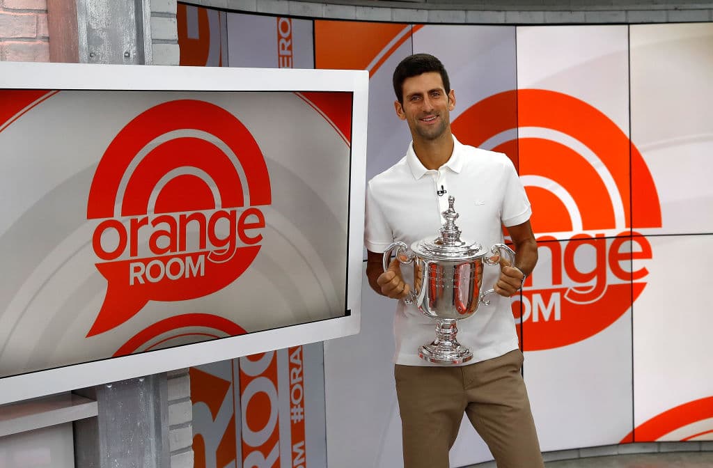 Todo eso hizo parte de la gira de medios que el serbio y la japonesa Naomi Osaka hicieron por Nueva York.