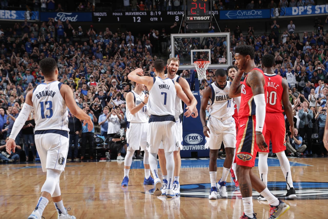 Pelicans 129-125 Mavericks: a pesar de la derrota, en la que Julius Randle fue el mejor con 30 puntos, Dirk Nowitzki consiguió ser el sexto máximo anotador en la historia de la NBA llegando a 31.420. En este duelo del fondo del Oeste también se destacó Luka Doncic con un triple-doble de 13 rebotes, 10 asistencias y 29 puntos.