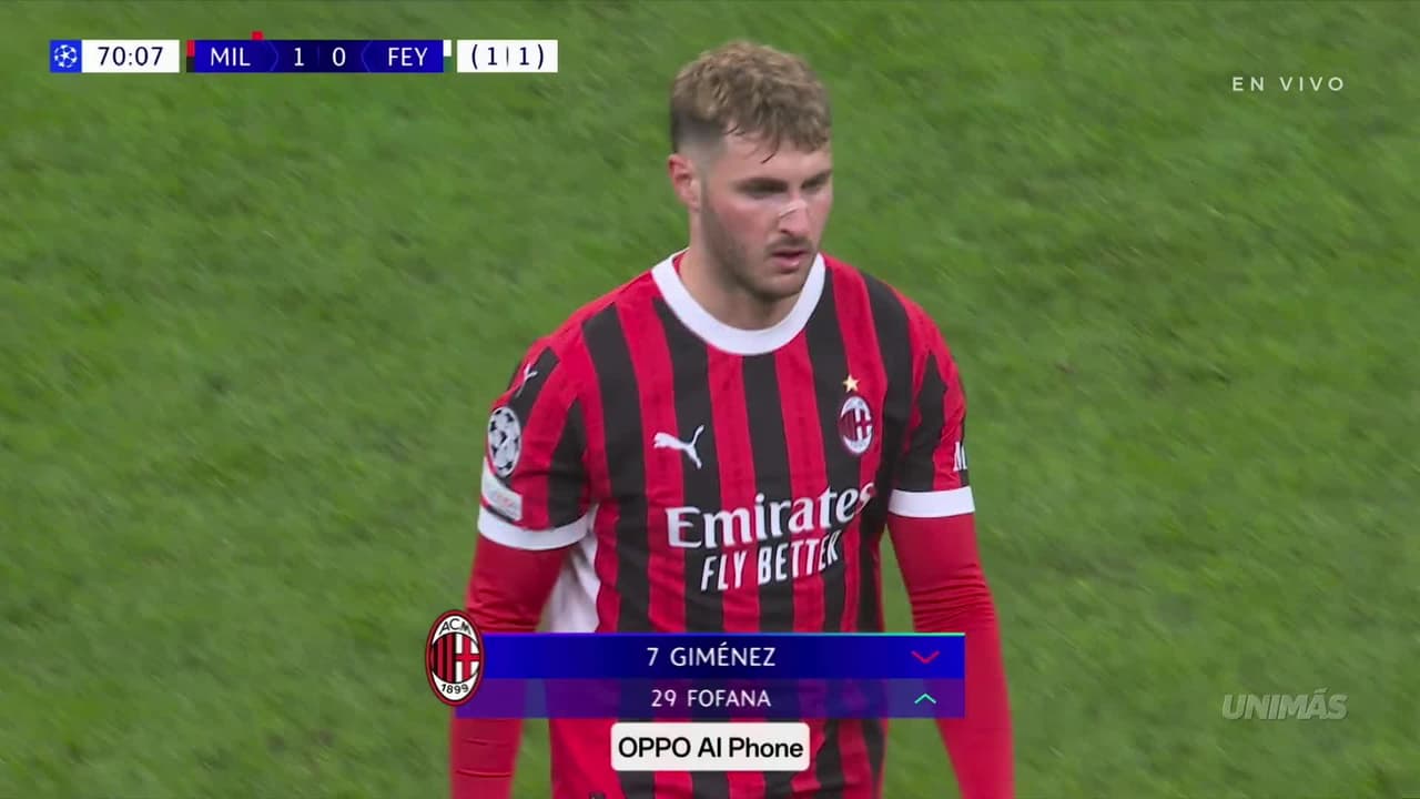 ¡Sale Santi Gimenez! Conceição hace cambios por la tarjeta roja