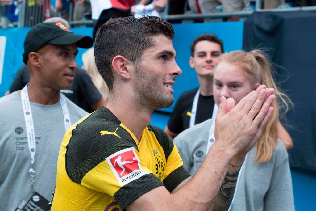 El estadounidense Cristian Pulisic, del Borussia Dortmund, es uno de los jugadores que tiene Real Madrid en su órbita. Vale la pena recordar que el club blanco está contratanto pensando a futuro.
