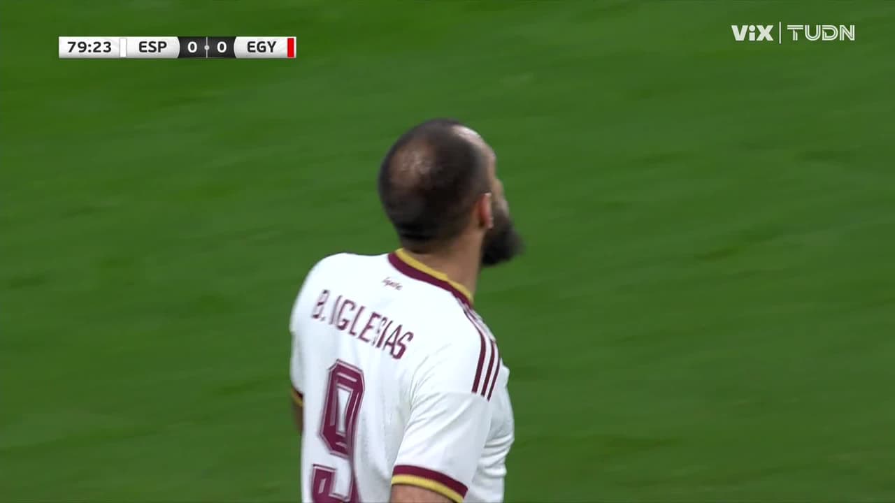 ¡Por poco era un golazo! La acción del España vs. Egipto