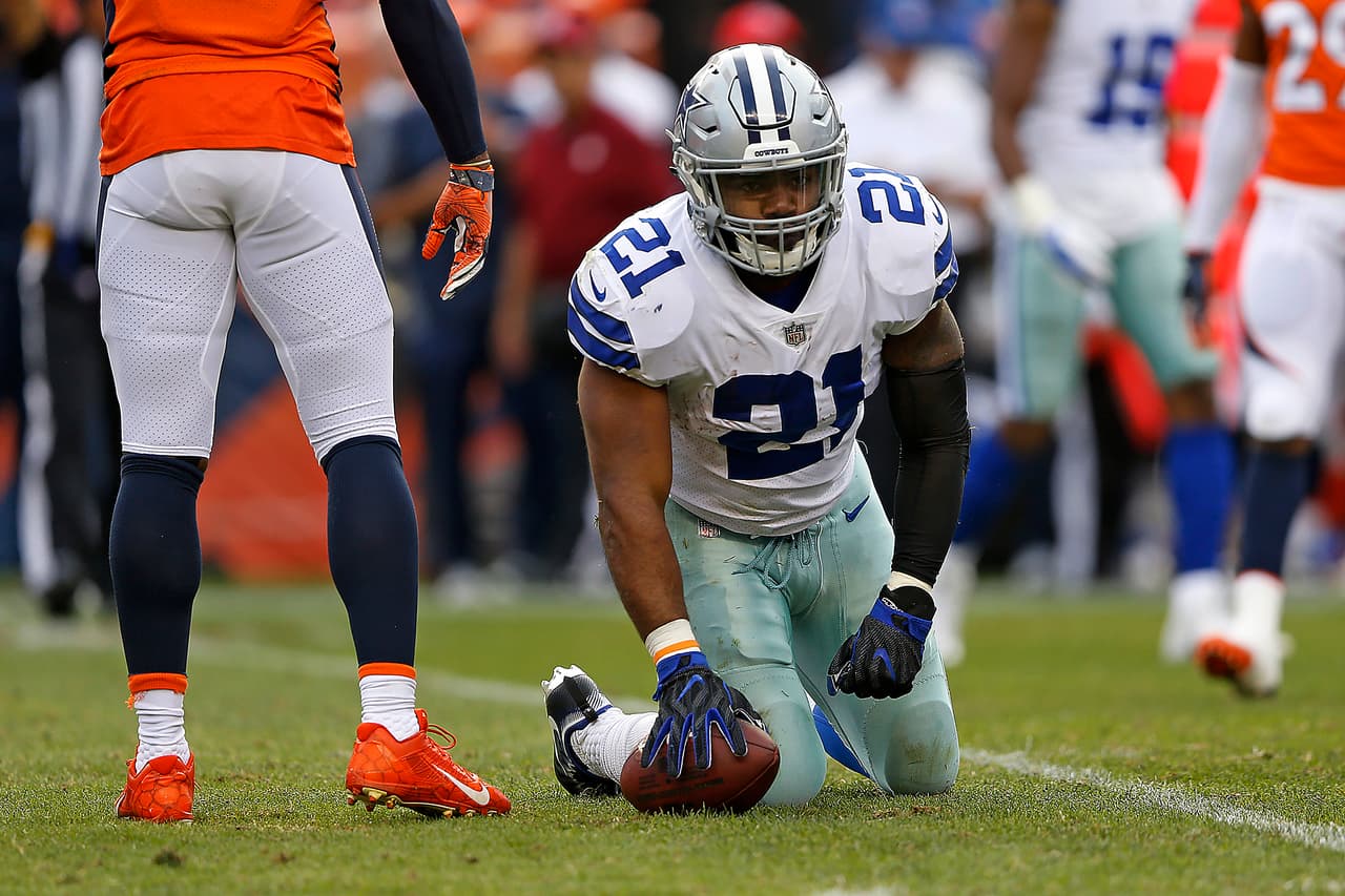 <b>EZEKIEL ELLIOTT (Dallas Cowboys)</b> Que el campeón corredor de 2016 tenga apenas 277 yardas (9°) y 2 TD es muy pobre si comparamos sus cifras finales (1631 yardas y 15 TDs). Aunque tuvo un buen debut contra los Giants y anotó dos veces ante Rams, tuvo una pésima actuación en Denver y no se le ve la fortaleza del año pasado.
