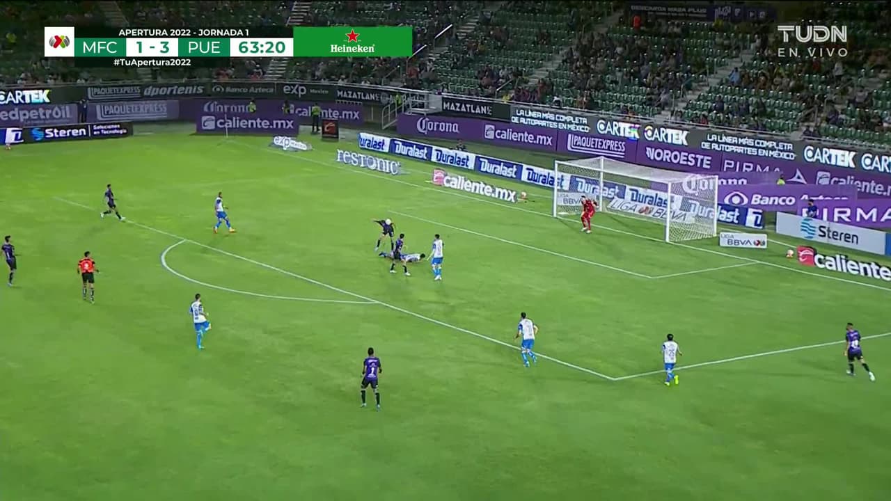 ¡TIRO ATAJADO! disparo por Gonzalo Sosa.