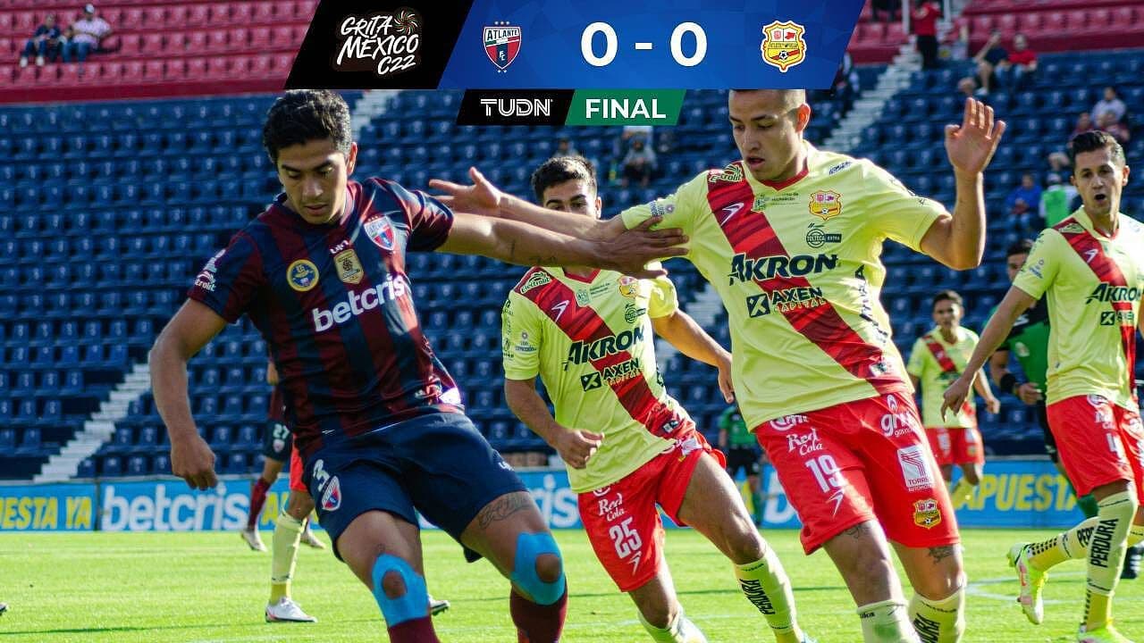 ¡Atlante y Morelia dejan todo para la vuelta!