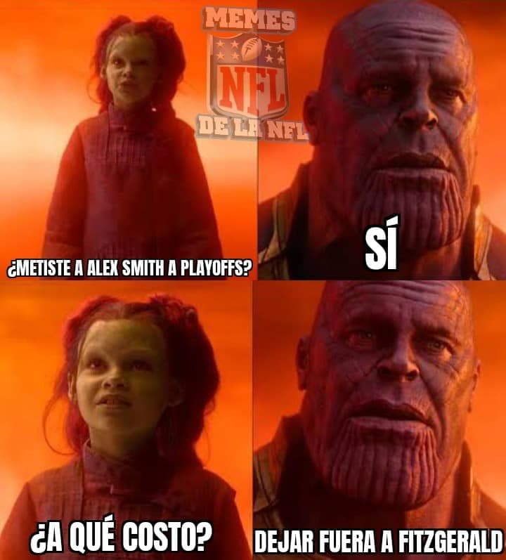 Termina la temporada regular de la NFL y nosotros te regalamos los mejores memes que nos dejo la semana 17.