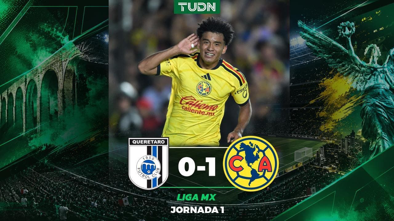 América vuela alto: repone penal fallado y le arrebata triunfo a Querétaro