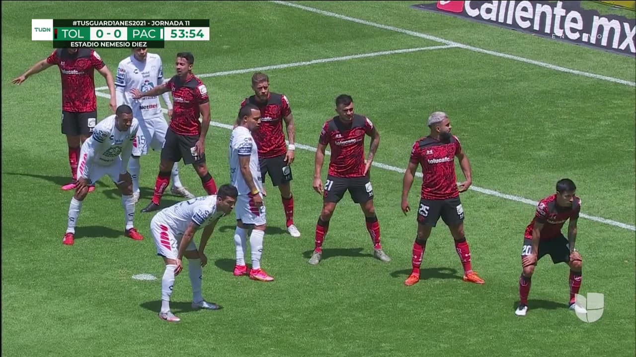 ¡TIRO ATAJADO! disparo por Luis Chávez.