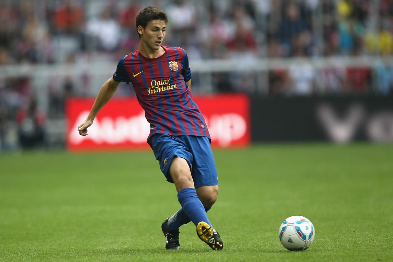 Martí Riverola es un centrocampista que jugó amistosos con el primer equipo del Barça. Actualmente juega en el FC Andorra.