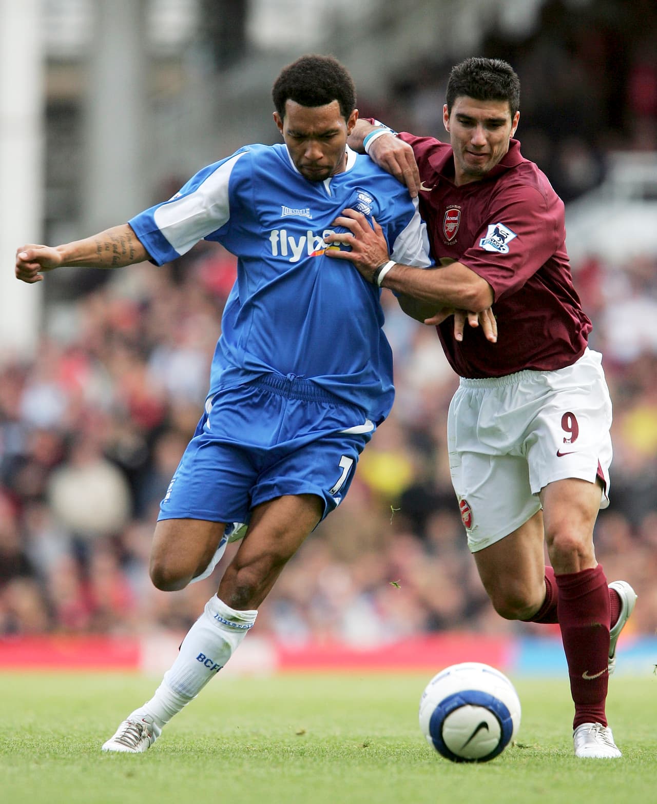 Llegó al Birmingham y de nuevo tuvo problemas de disciplina y fue arrestado por conducir en estado de embriaguez. El equipo descendió y emigró esa temporada.