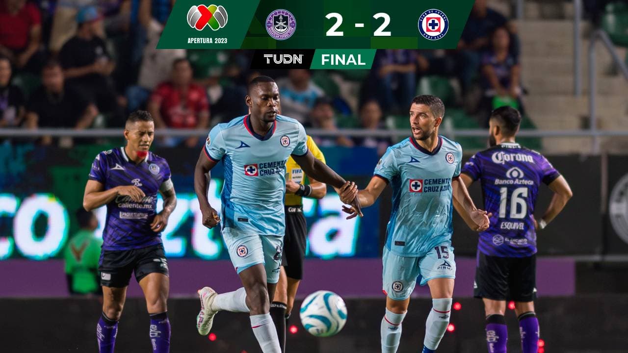 Cruz Azul rescata el empate en Mazatlán pese a errores