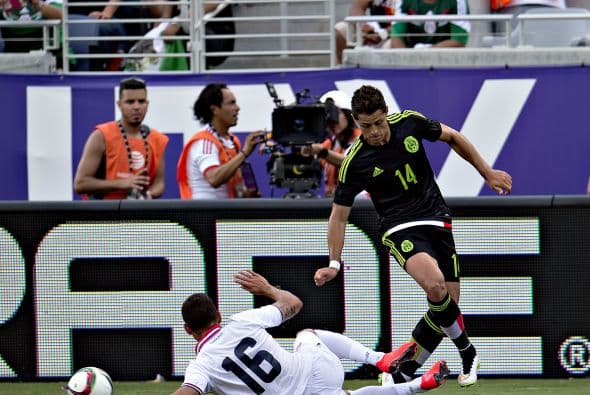7 Christian Gamboa supo encarar al cuadro mexicano en la primera parte, pero en la segunda mitad tuvo muchas complicaciones.