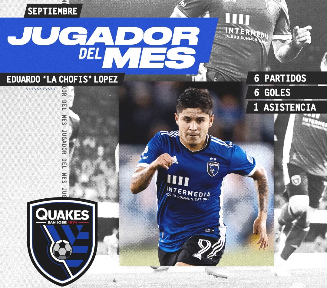 Con 6 goles en 30 días, 'Chofis' López es Jugador del Mes