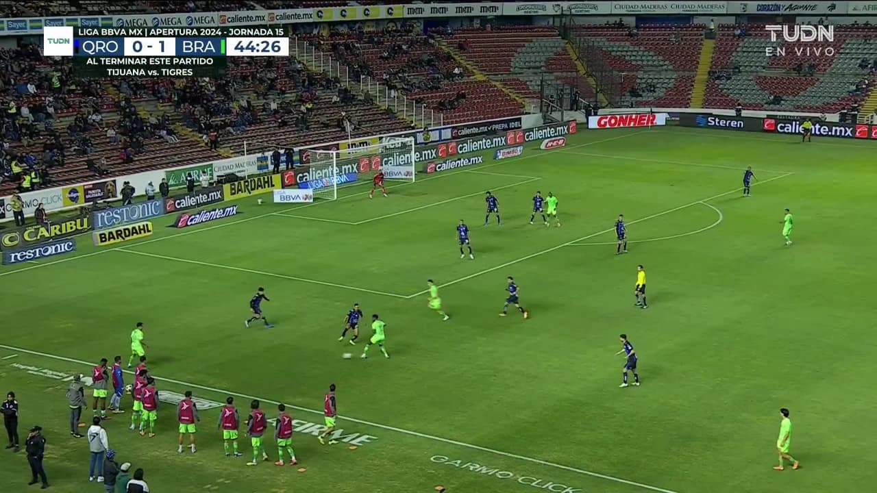 ¡GOL!  anota para FC Juárez. Guilherme Castilho