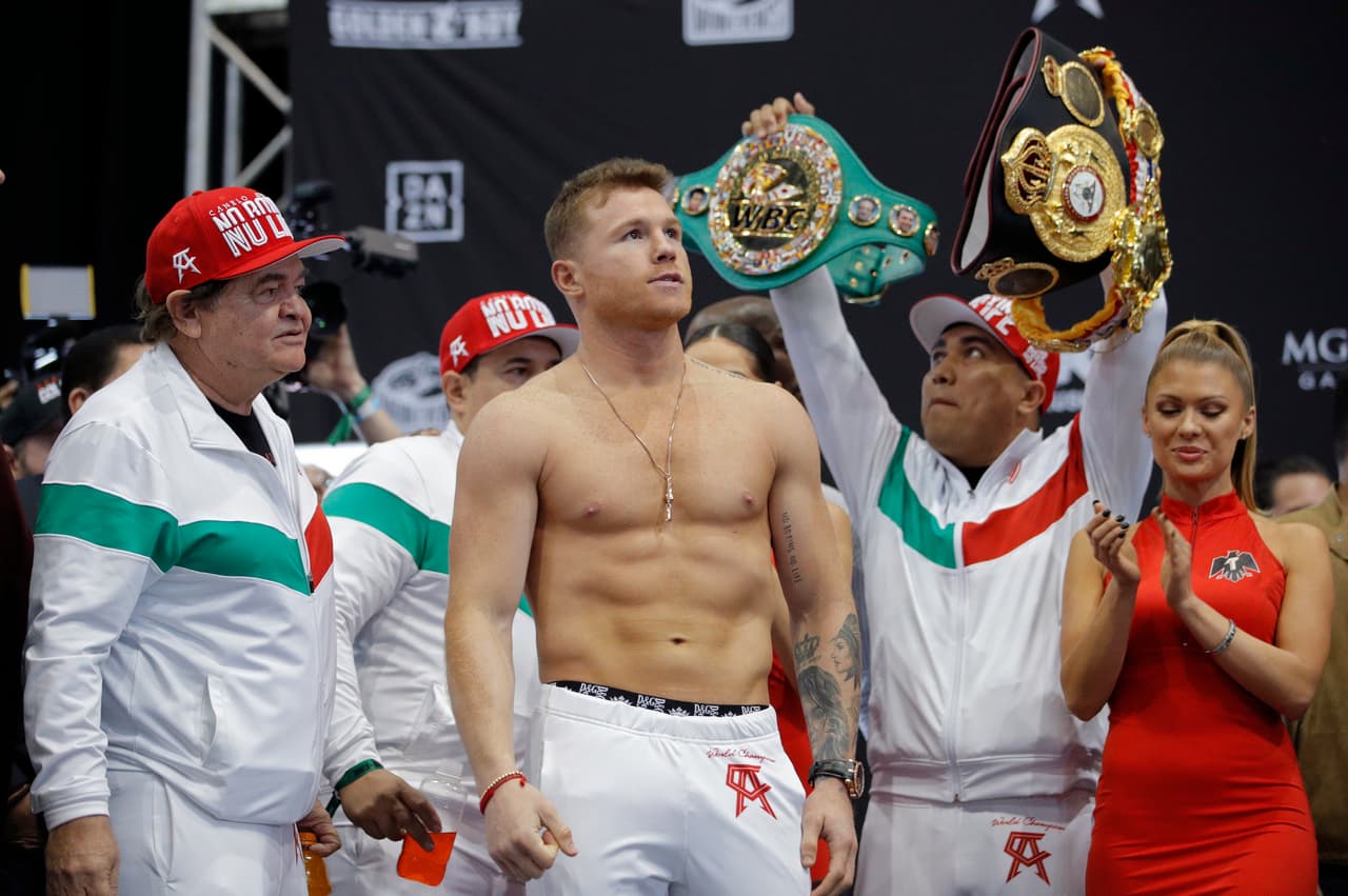 Canelo va con equipo incompleto ante Callum Smith