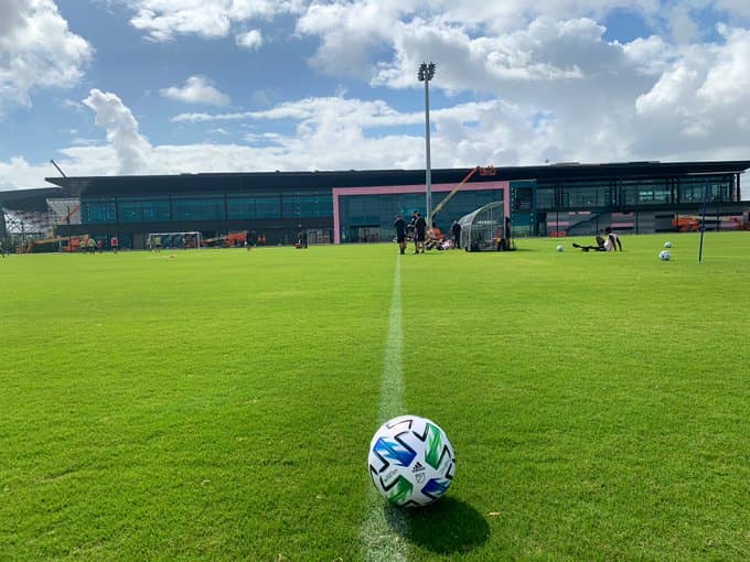 Inter Miami ha hecho uso de las instalaciones completas por primera vez en esta semana.
<br>