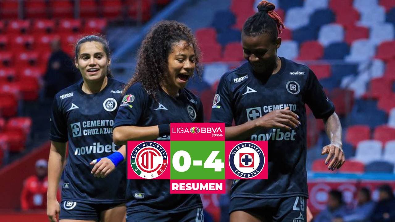 Resumen | Cruz Azul no se quiere perder la Liguilla y derrota a Toluca