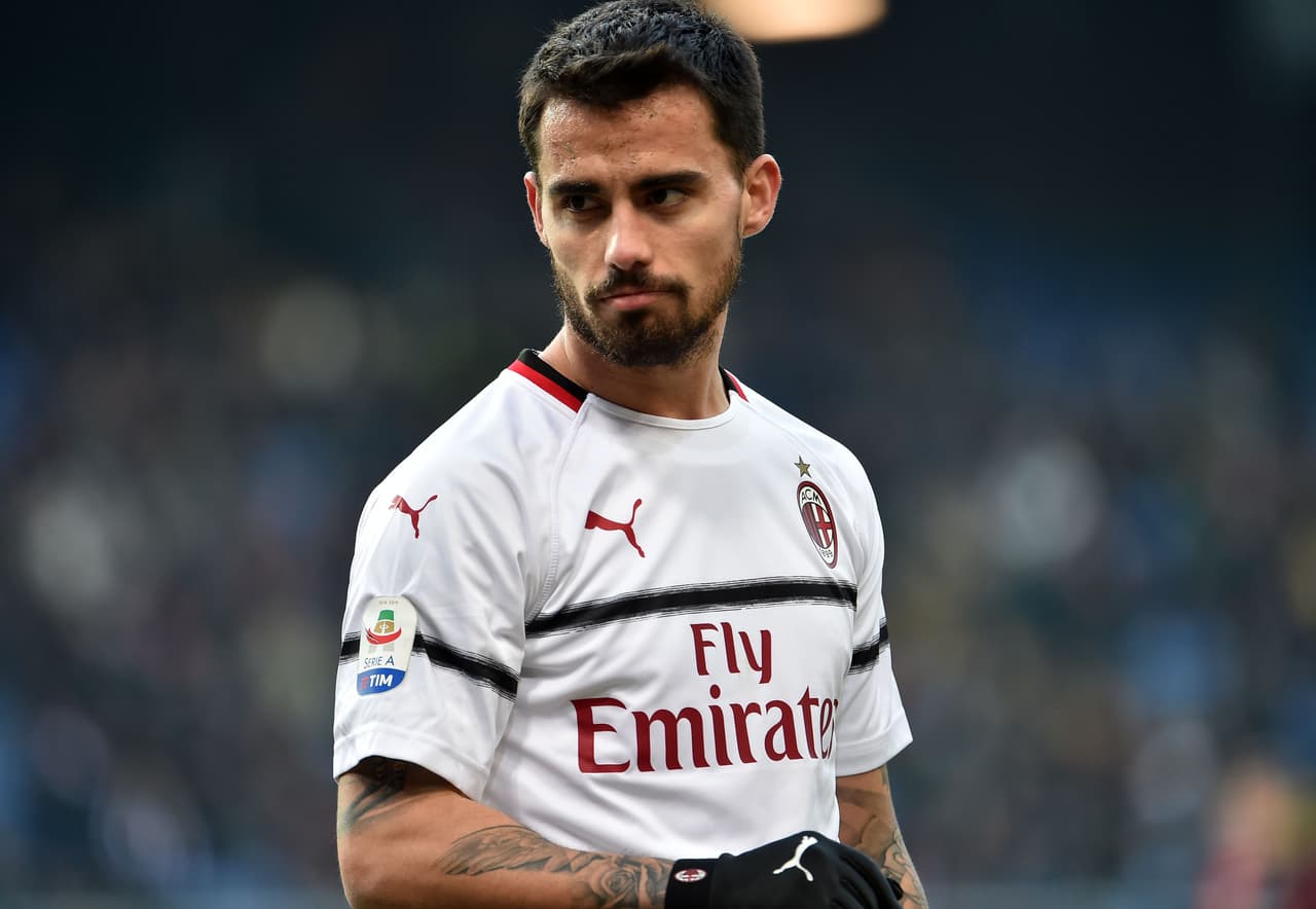 El español Suso también dio su aporte en el ataque milanista y en sus pies estuvo la ampliación del marcador.