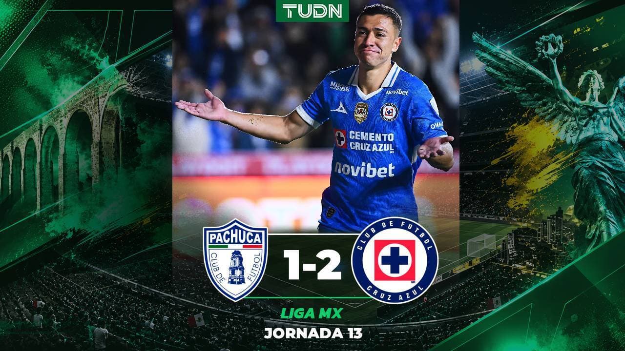 ¡Cruz Azul le propina una nueva derrota a los Tuzos! ¡Pachuca sigue sin ganar en casa! 