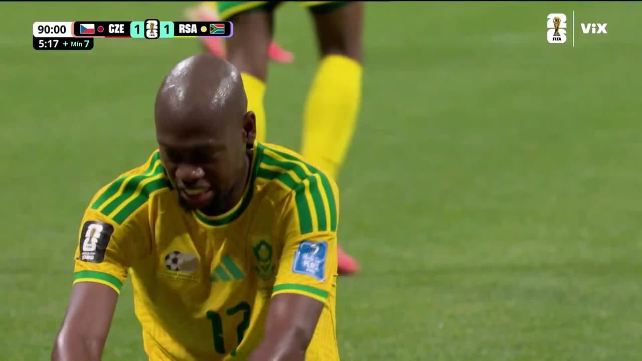 ¡Sudáfrica lo intenta hasta el final, pero el gol nunca llega!