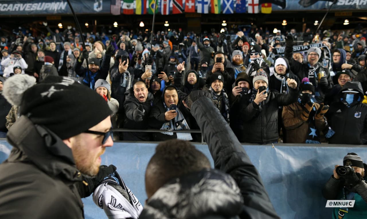 La alegria de los fanáticos era notoria con cada gesto del 'Científico del gol', apodo que se ha relanzado en su vida al llegar a la MLS.