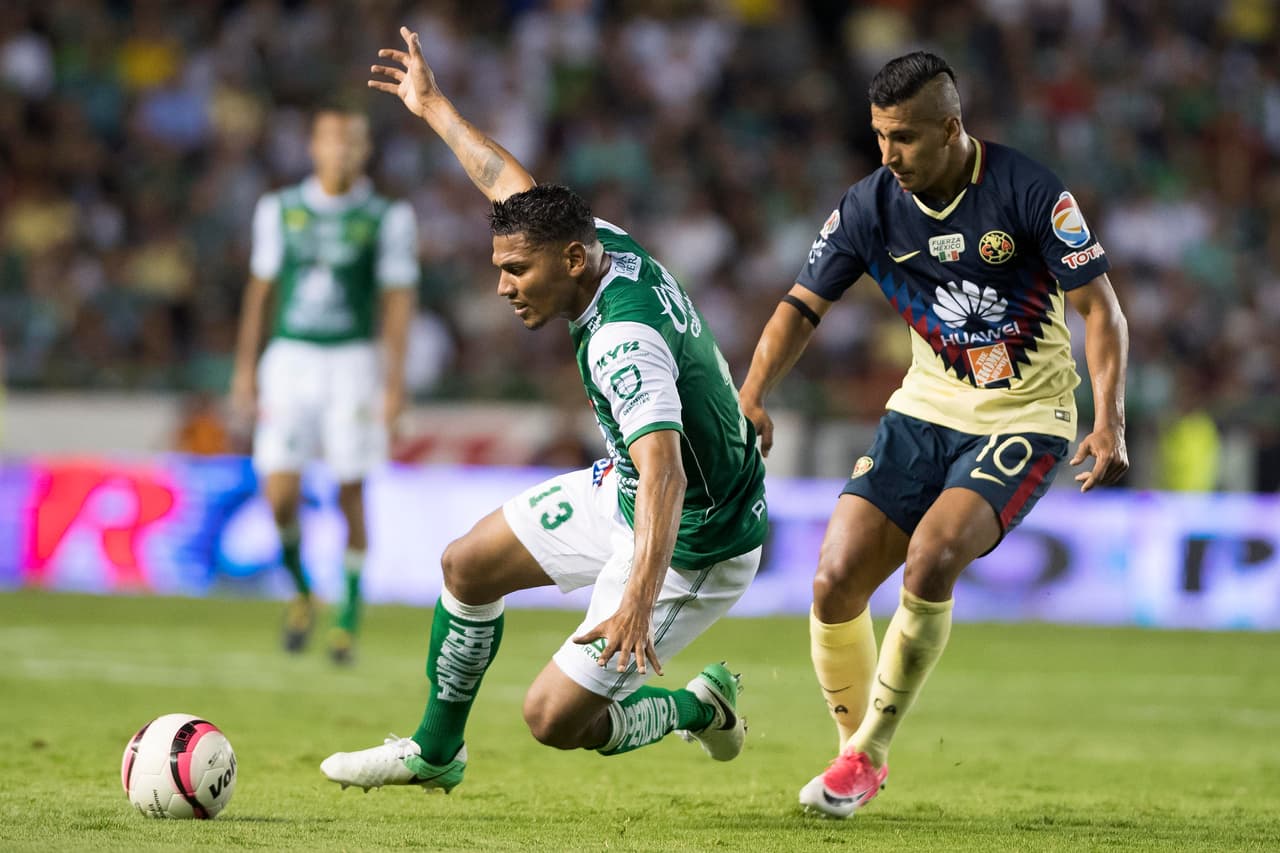 En la fecha 11, América sufrió su tercera derrota en el torneo al caer en casa del Léon 2 por 1.