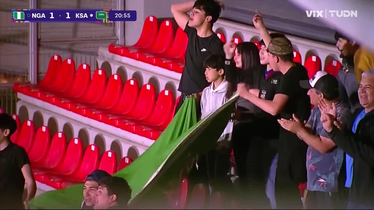 ¡Arabia Saudita lo empata! Tras saque de meta, Al Yuhabi le gana al arquero rival