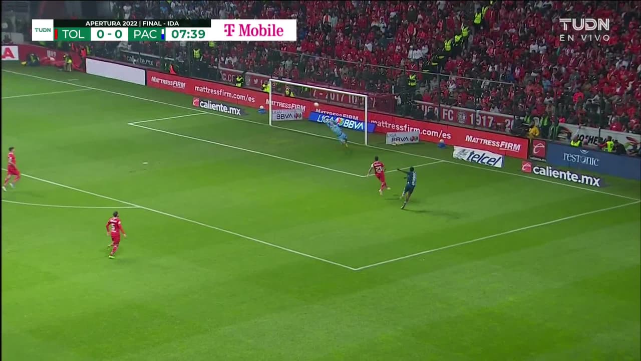 ¡GOL!  anota para Pachuca. Romario Ibarra