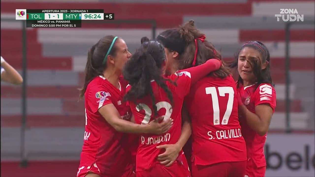 ¡Golazo de Gómez Junco y las Diablas lo empatan!