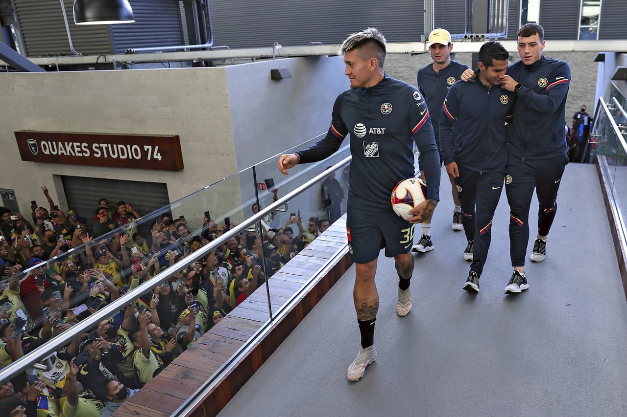 La afición del América se presentó en el PayPal Park de San José, California, para presenciar el segundo partido de pretemporada de las Águilas.