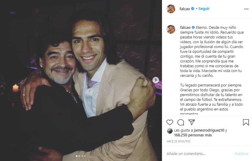 Los íconos del deporte se despidieron de Diego Armando Maradona en redes sociales.