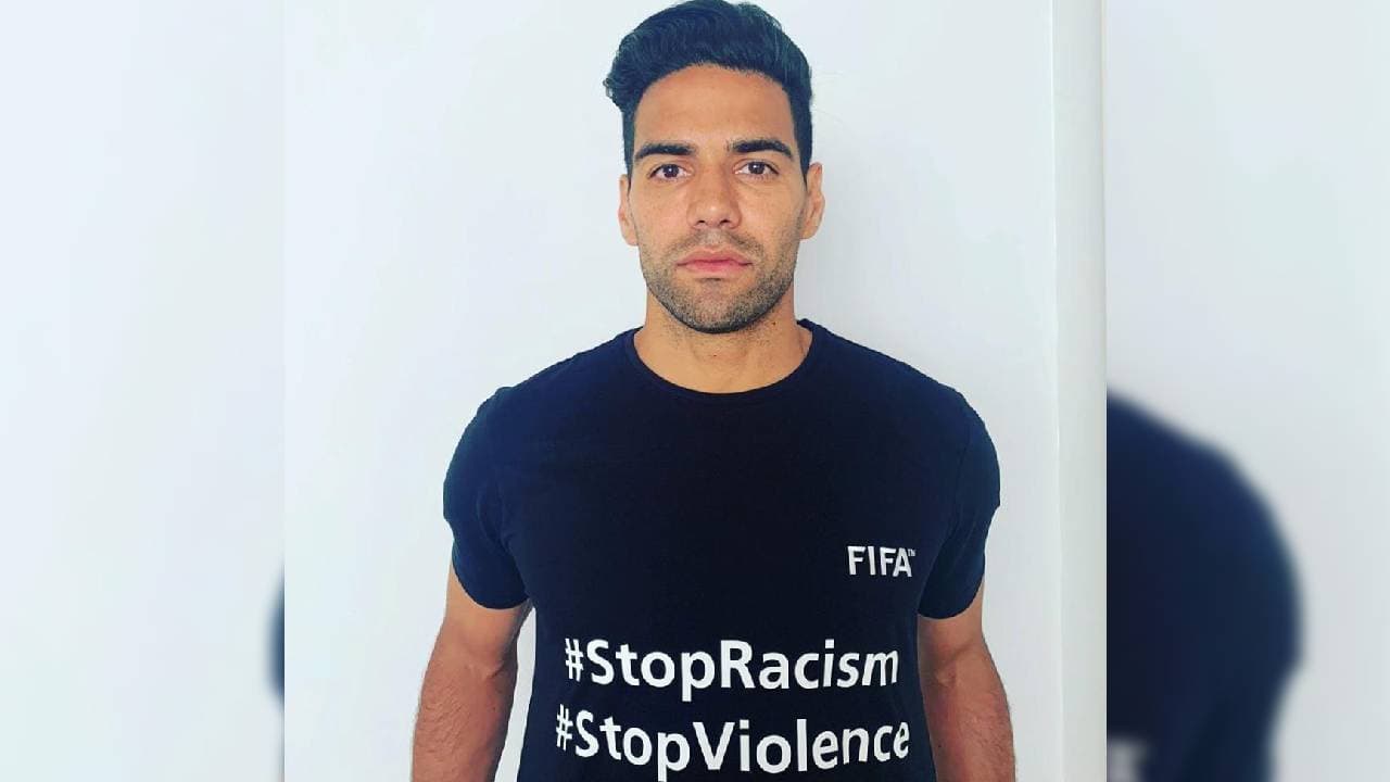Falcao y más leyendas se manifestaron en redes sociales con las etiquetas #StopRacism y #StopViolence en respuesta a los acontecimientos de los últimos días.
