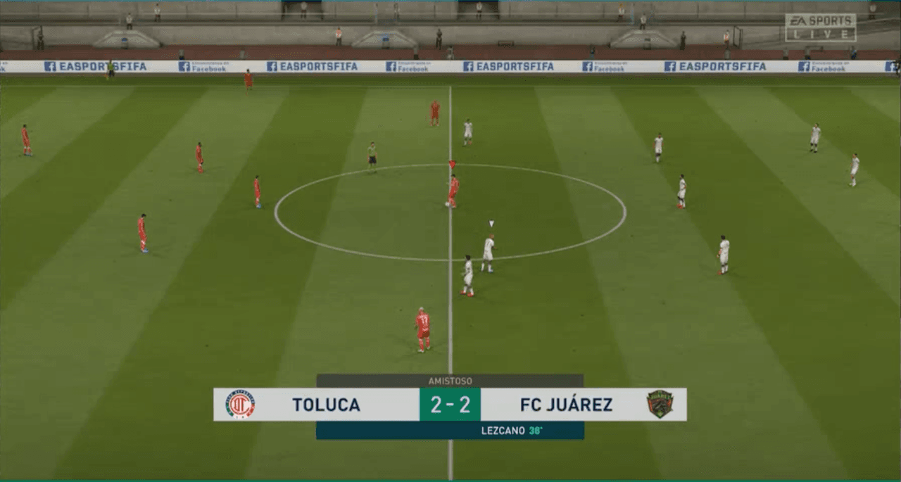 Diego Rosales venció a Marco Canaales en un divertido partido de eLiga MX.