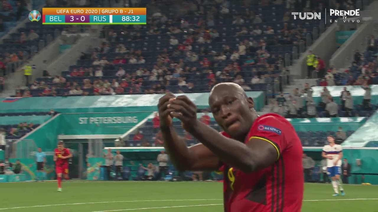 ¡Jaque mate! Repite Lukaku y liquida el juego contra Rusia por 3-0