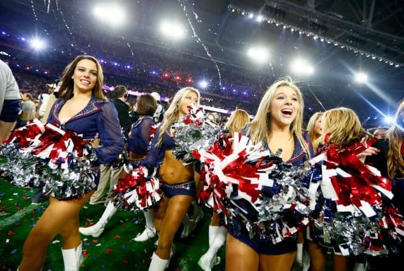Las hermosas porristas de los New England Patriots celebraron el título del Super Bowl XLIX. Checa lo mejor de ellas en la temporada.
