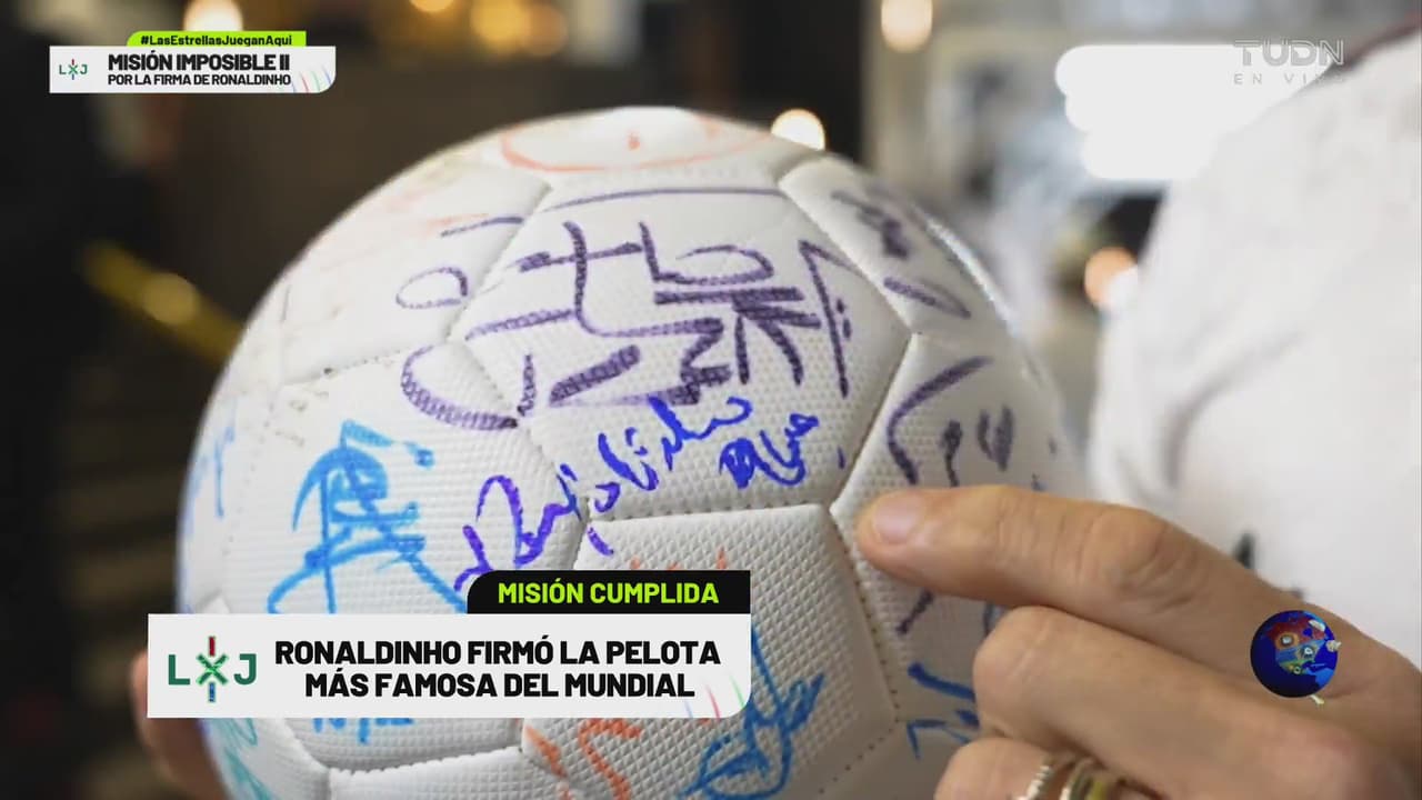 Misión Imposible II: Julián Gil consigue la firma de una leyenda