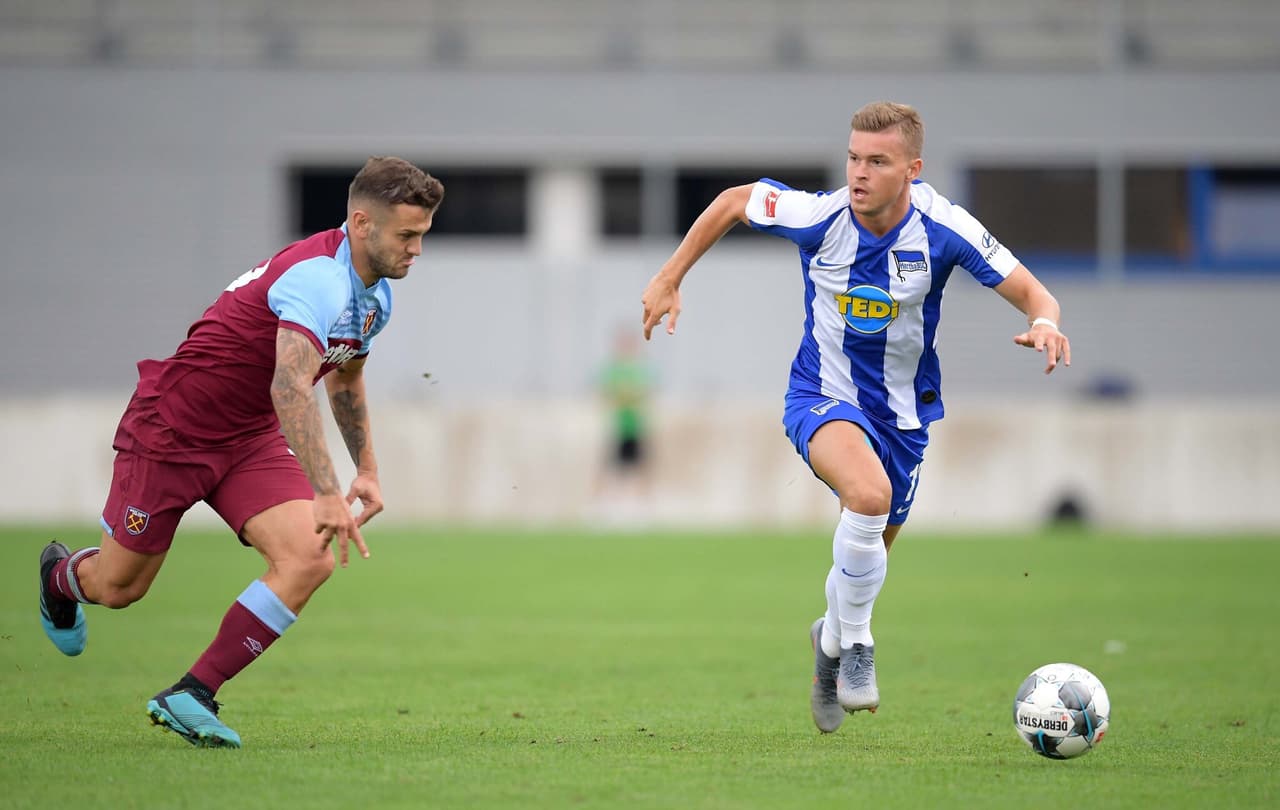 Estas son las mejores imágenes del amistoso internacional entre West Ham United y Hertha Berlin en Austria.