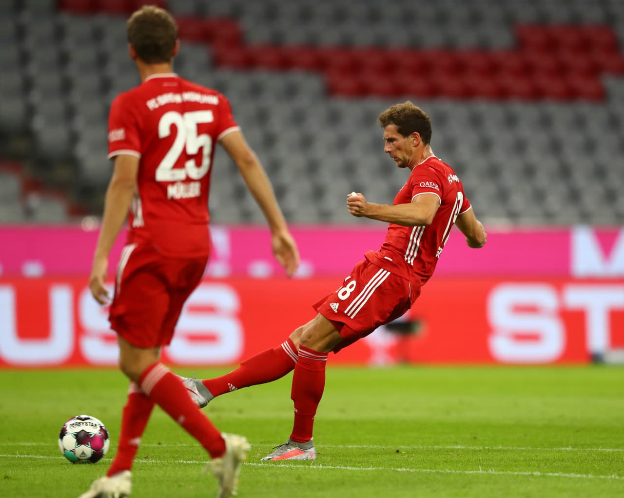 Leon Goretzka (19’) marcó el segundo para los de Flick.