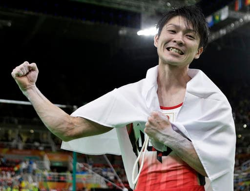 Kohei Uchimura conquistó la medalla de oro en gimnasia por segunda vez consecutiva