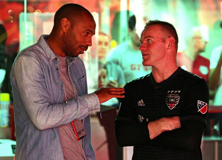 Thierry Henry, visita de lujo en el clásico entre New York Red Bulls y D.C. United