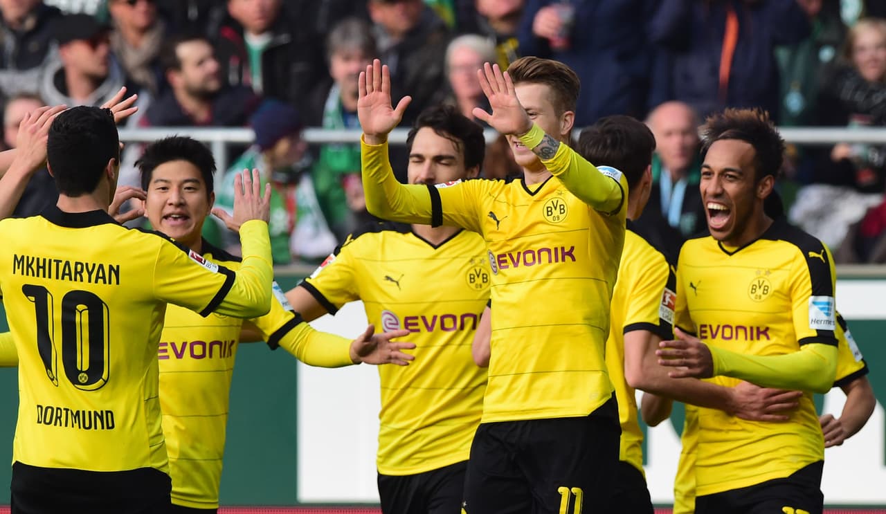 Borussia Dortmund goleó al Bremen