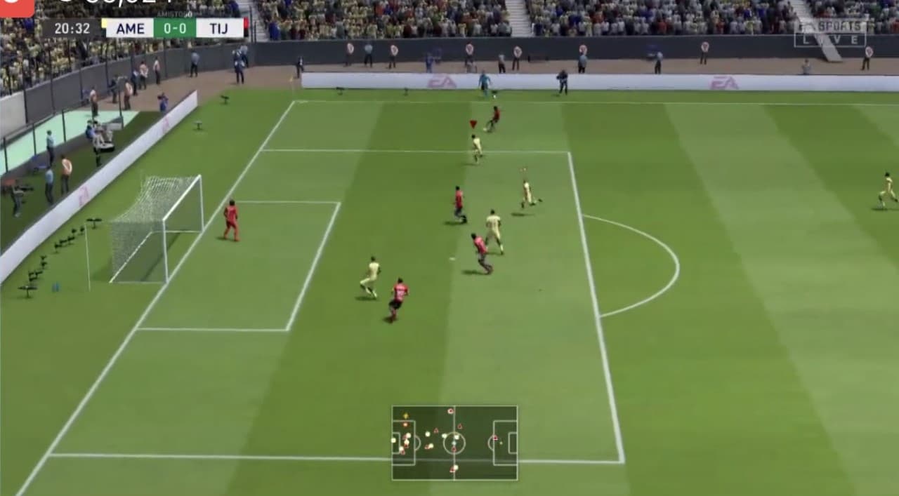 Santiago Cáseres cae en su debut de la eLiga MX frente a Miguel Barbieri, el americanista no encntó su juego y cayó 3-1 frente al xolaje.