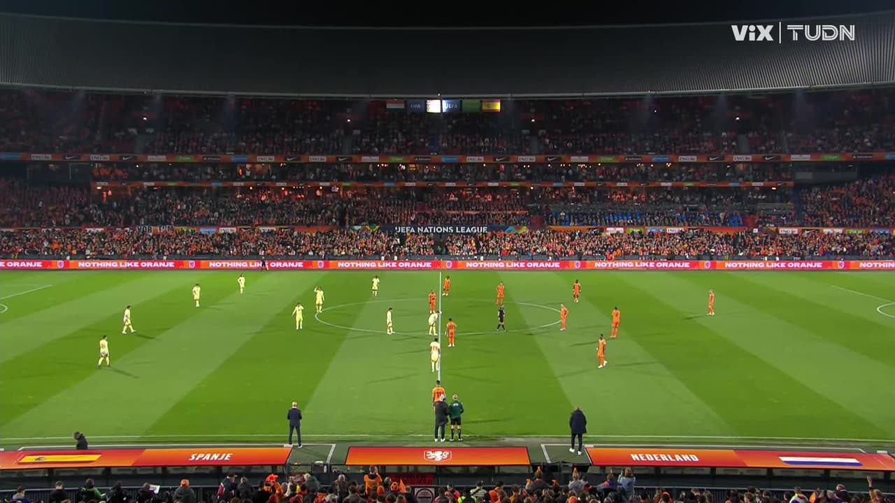 ¡Comienza el encuentro de Países Bajos vs España con Lamine Yamal en la cancha!