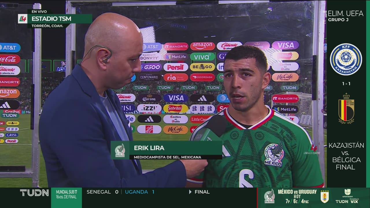 Así responde Erick Lira a los abucheos de la afición mexicana